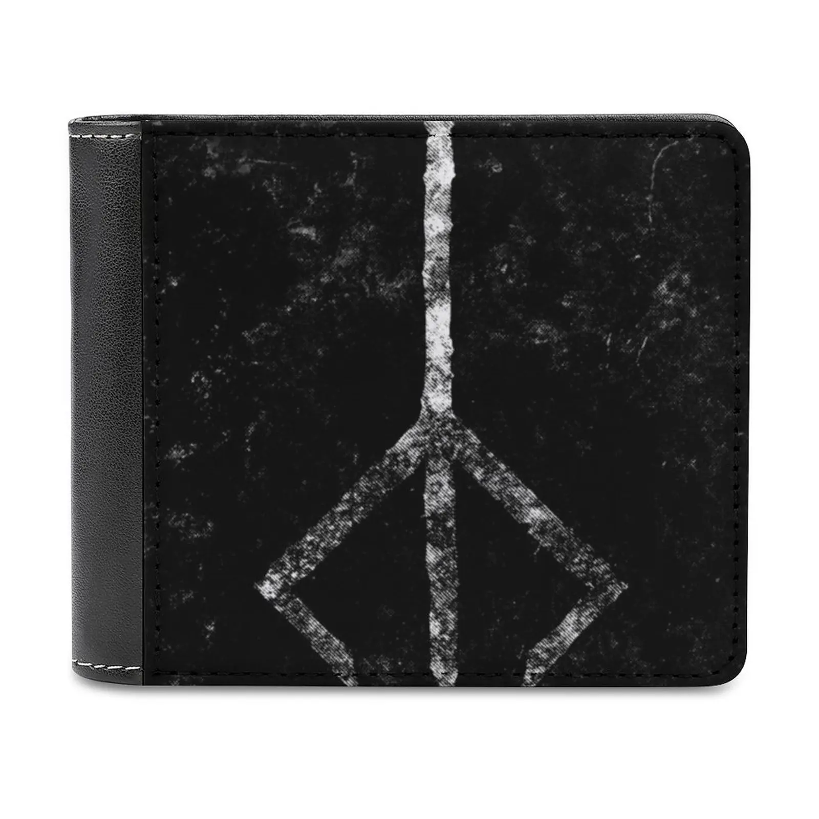 

Кожаный кошелек Hunter'S Mark, мужской классический черный кошелек, кредитница, модный мужской кошелек, персонализированный кошелек через плечо