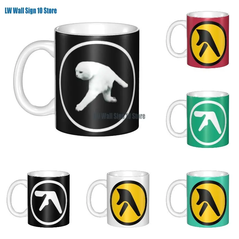 

Aphex Twin Cat Two Legged Cat Meme Parody Mugs Personalized Ceramic Coffee Mug Cup Creative Gift Outdoor Work Camping Cups