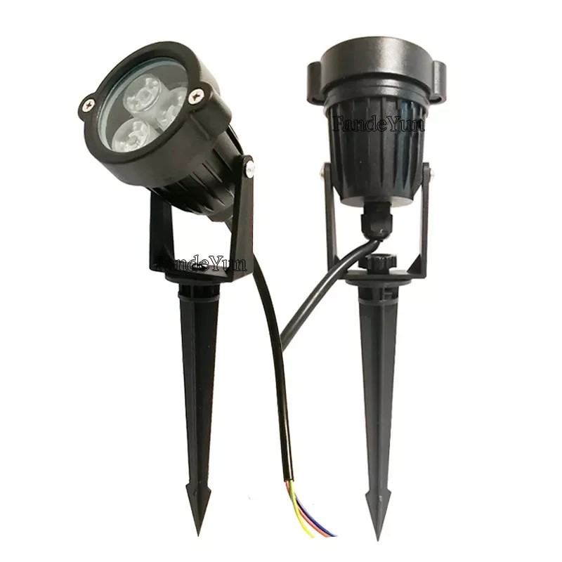 

Outdoor LED Garden Lawn Lamps 3W 9W Landscape lighting Spike Waterproof 220V 110V 12V Path Bulb Warm White Green Spot Lights