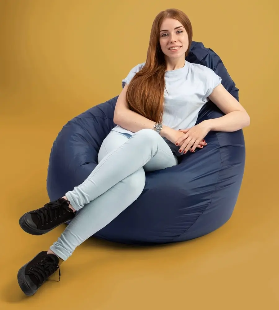 Кресло "груша" / мешок оксфорд с наполнителем Kreslo-Puff Oxford Индиго