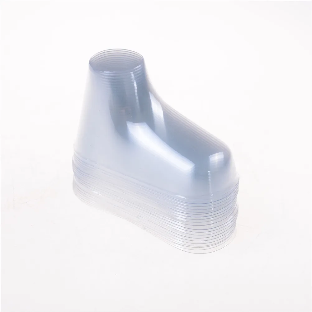 

20 Pcs/lot Plastic Transparent Foot Model Sock Molds Paste Baby Fondant Booties Mould Extrusion Display Gift Shoe Packaging 9cm
