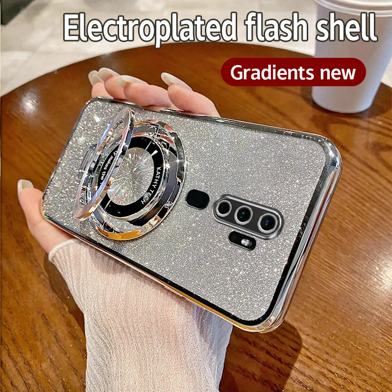 Чехол для OPPO A5 2020 cph830 гальваническое покрытие Мягкая Блестящая задняя крышка