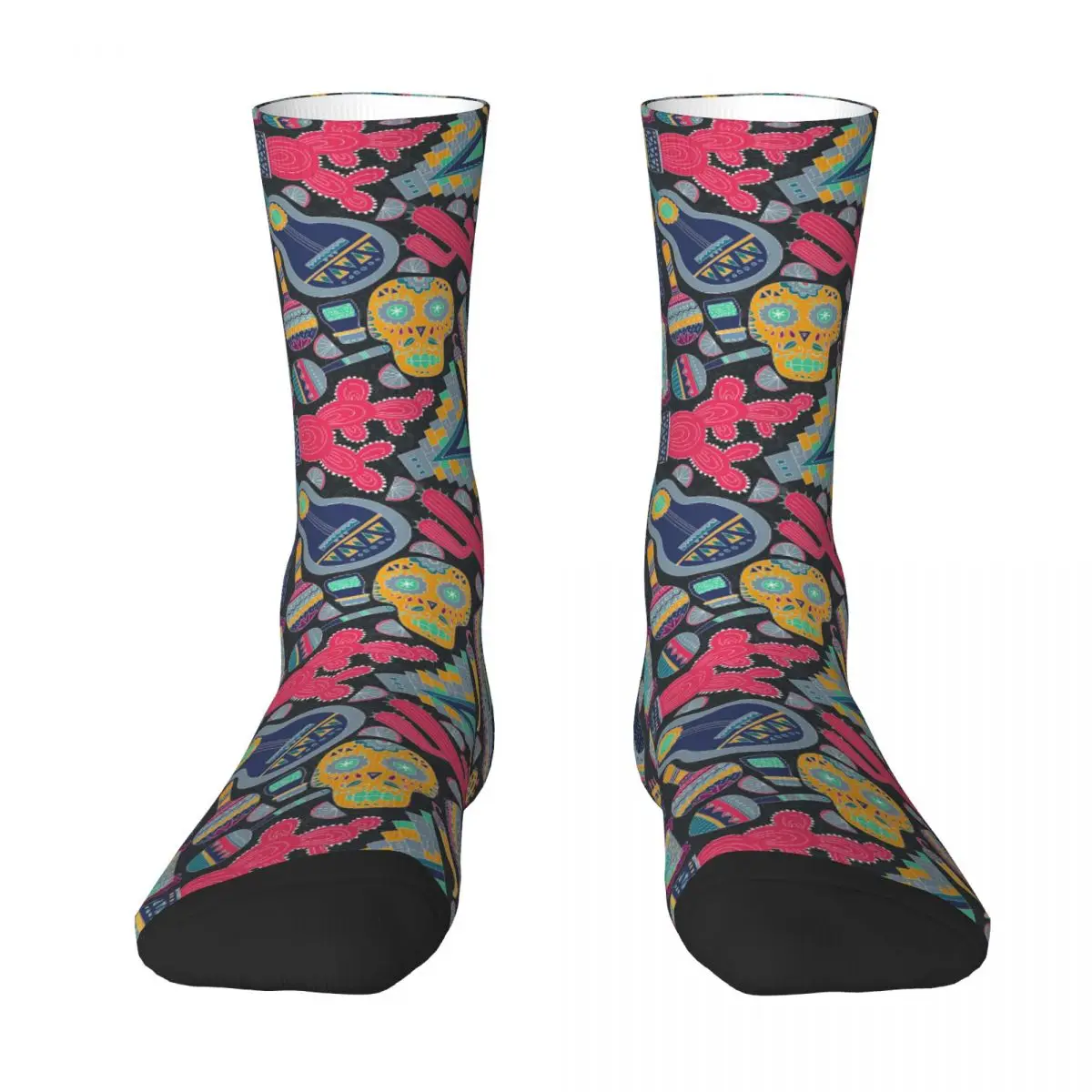 Seamless Vector Pattern With Hand Drawn Adult Socks,Unisex socks,men Socks women Socks