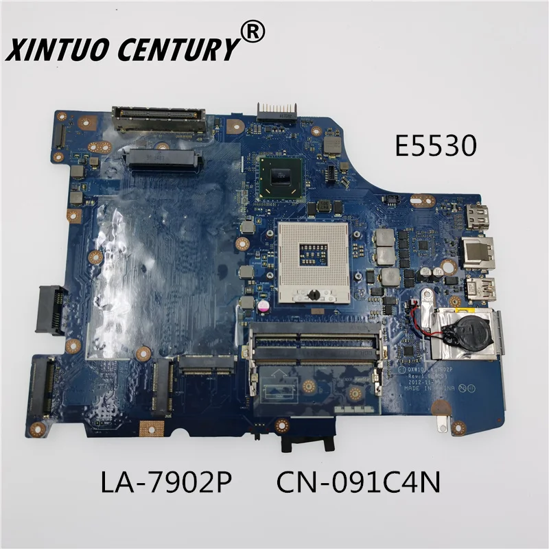 

CN-091C4N 091C4N 91C4N LA-7902P E5530 FULCOL Para DELL Latitude Motherboard Testado 100% de trabalho