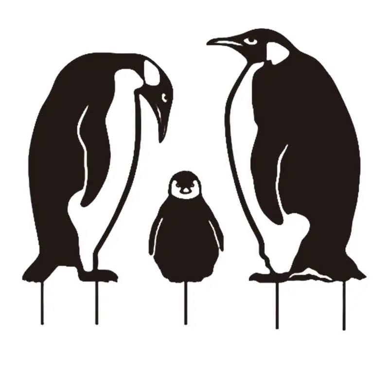 

Пингвин, садовый декор, столб, животное, садовый искусство, уличная статуя газона, в форме черного пингвина, двор, искусство, лужайка, уличный Декор для дома