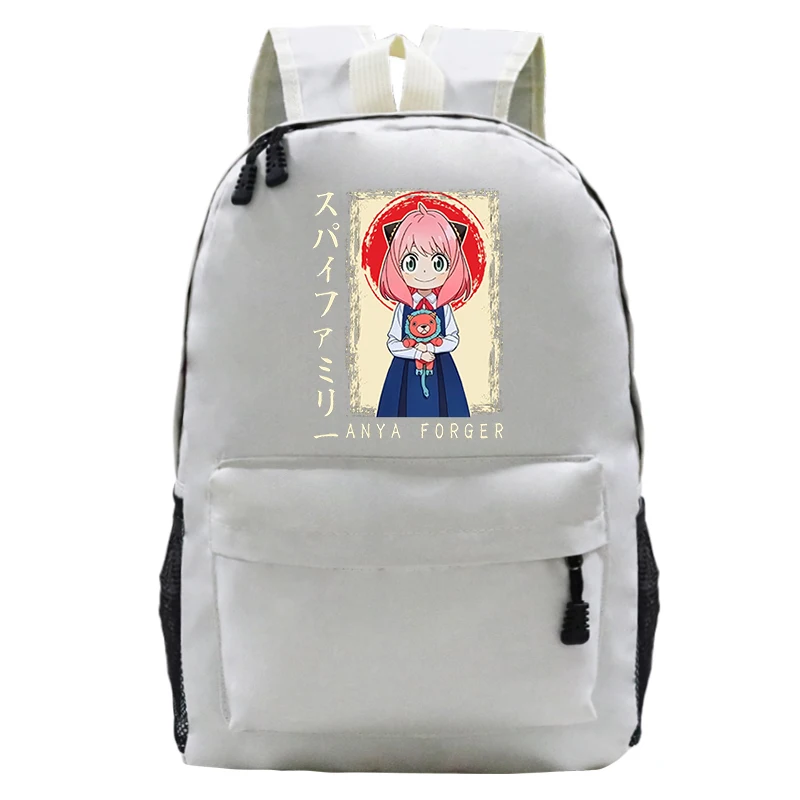 

Spy X Family Anya Forger Anime High Student Kawaii Manga Bookbag Teens School Book Bag Boys Girls Fashion Schoolbag