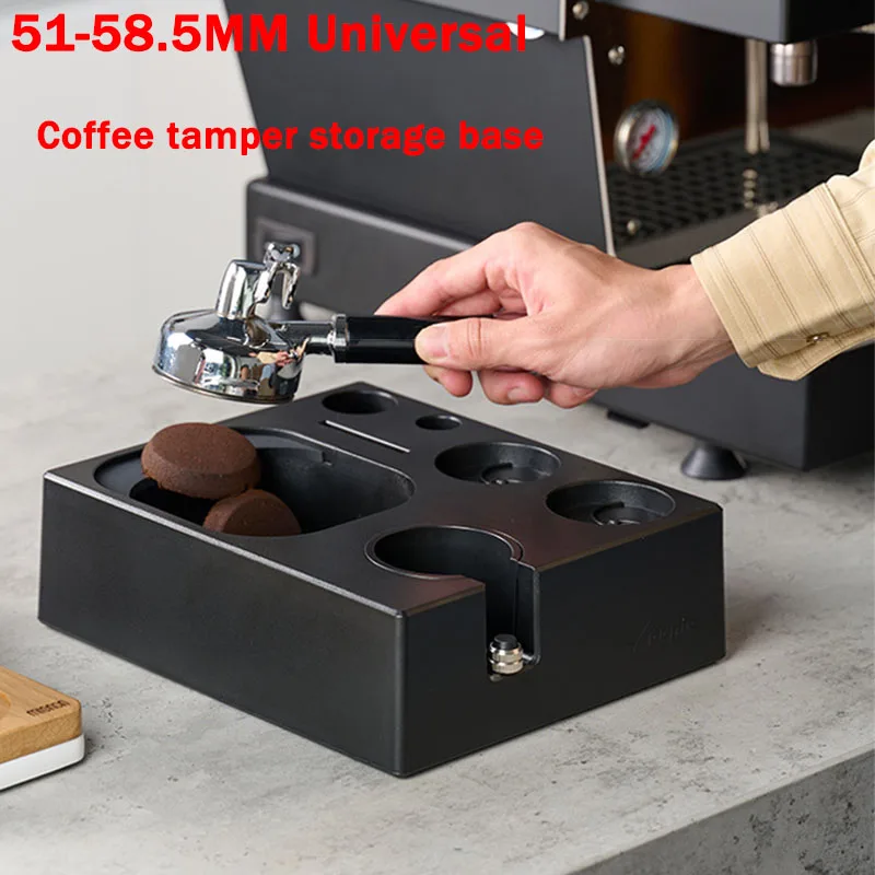

Storage Pressing Barista Universal Powder Handle Coffee Knocking Base Tools Coffee Slag Box Tamper Bracket Seat