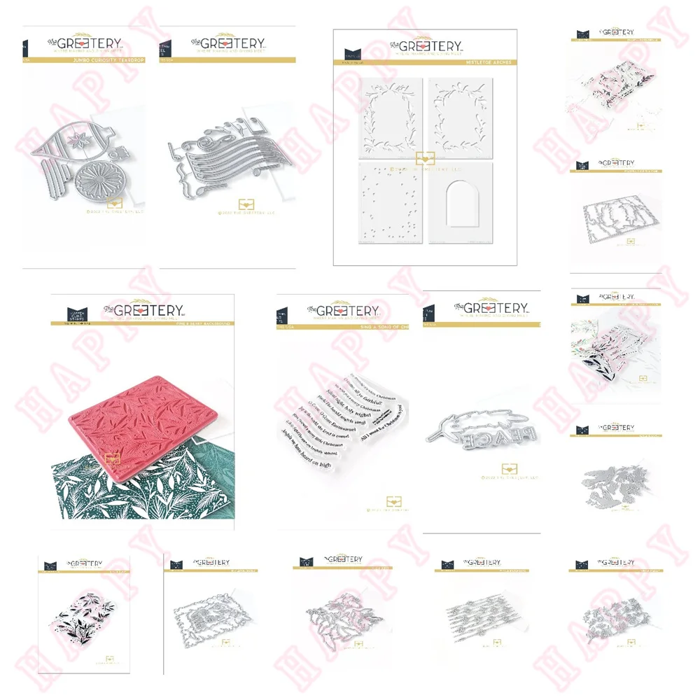 

Cutting Dies Stamps Stencil Peaceful Olive Twinkle DIY Scrapbook Background Envelope Decorative Embossing Handcraft Paper Craft