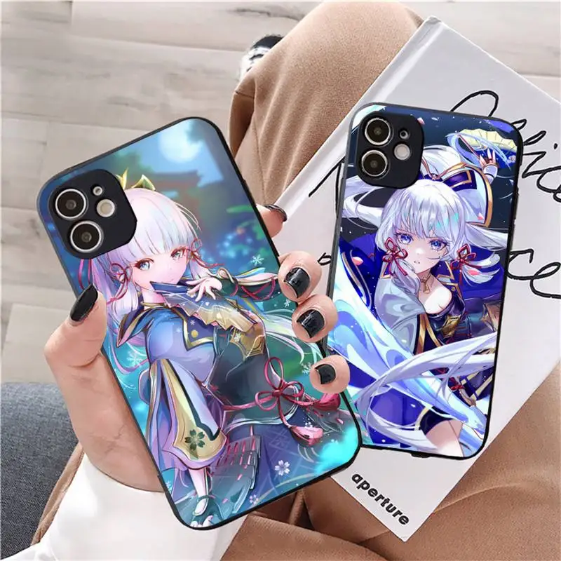 

Genshin Impact Kamisato Ayaka Phone Case For iphone 12 11 13 7 8 6 s plus x xs xr pro max mini shell