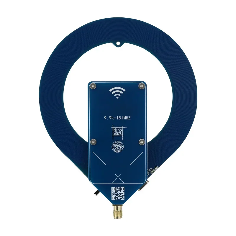 Мини-активная антенна 10 кГц-180 МГц LW/MW/SW/FM авиационная портативная петлевая с