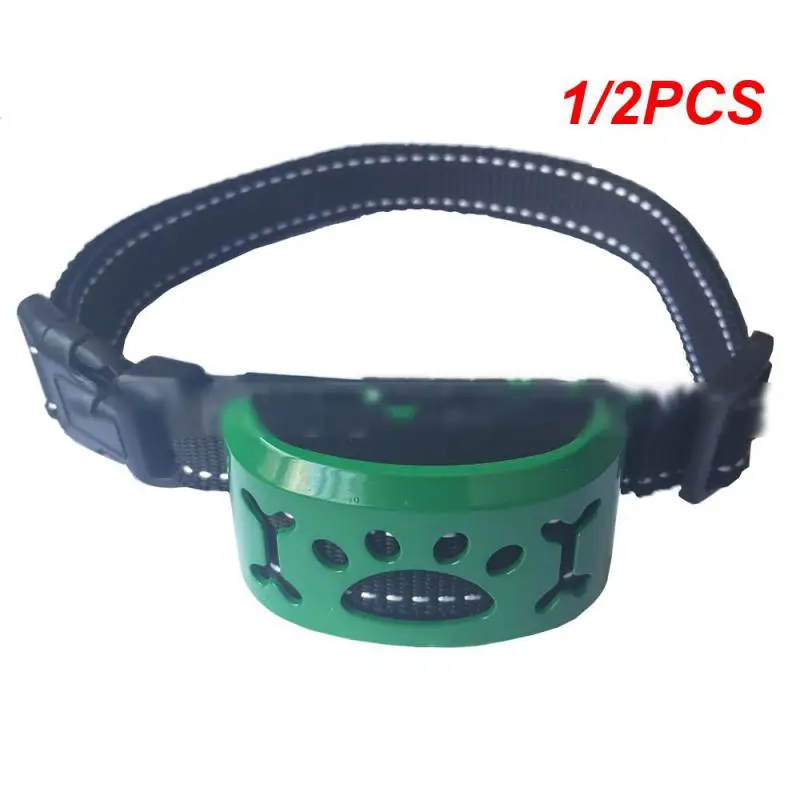 

1/2PCS Dog Auto Anti-Bark Collar Rechargeable Battery USB Collars Safety Static Shock Humane Anti Bark Collars Dogs Accessories