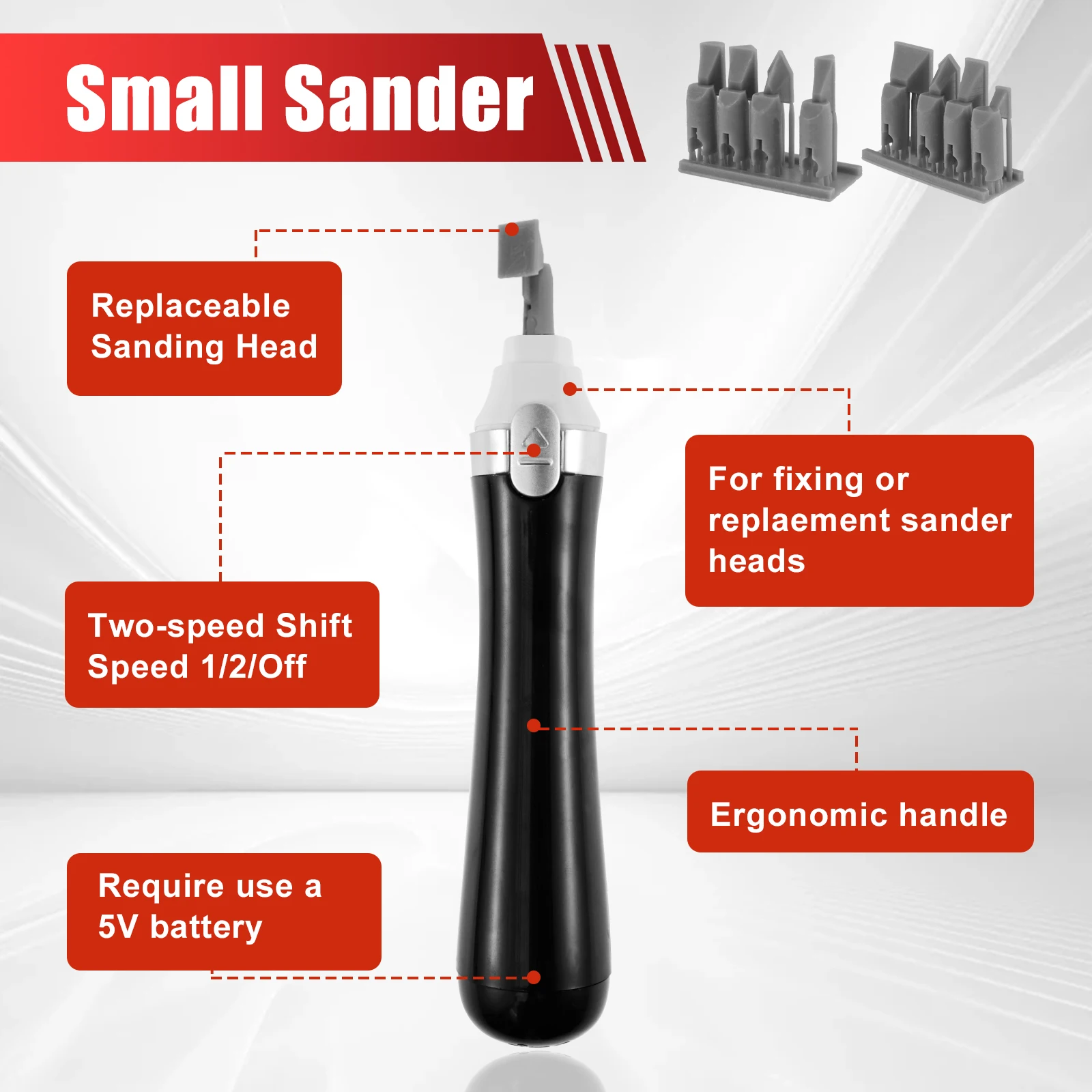 Электрическая сабельная шлифовальная машинка 2 скорости миниатюрная