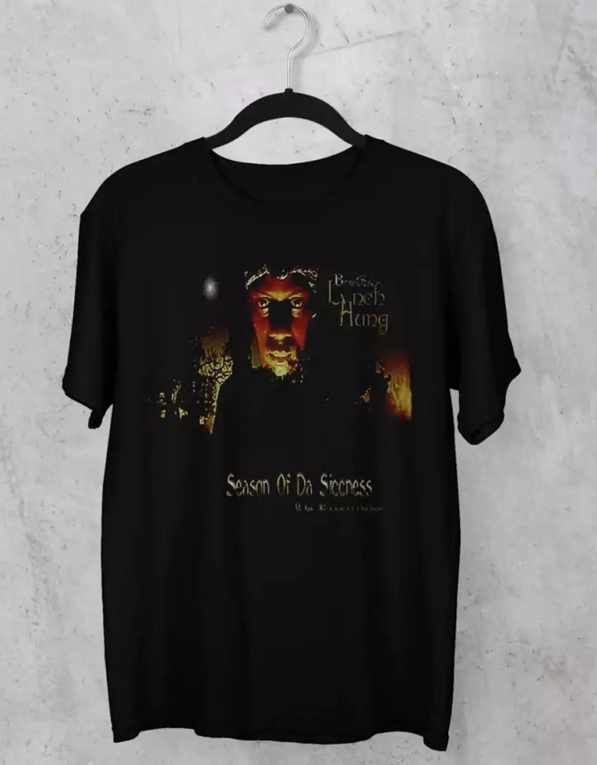 Черная футболка унисекс Brotha Lynch Hung rapper все размеры