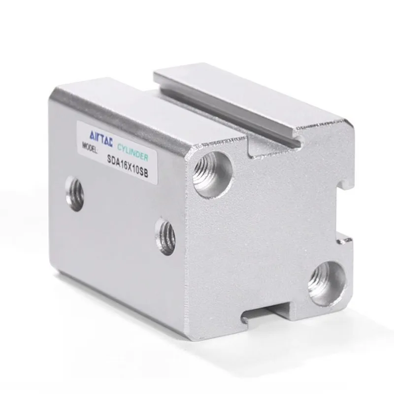 AIRTAC Оригинальный пневматический компактный цилиндр SDA с наружной резьбой SDA12 16 мм