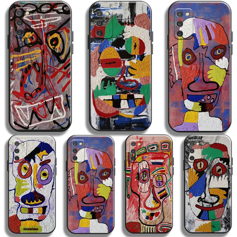 

Abstract Art Graffiti Painting For Samsung Galaxy A02 A02S Phone Case Cover Full Protection Carcasa Coque Shockproof Back