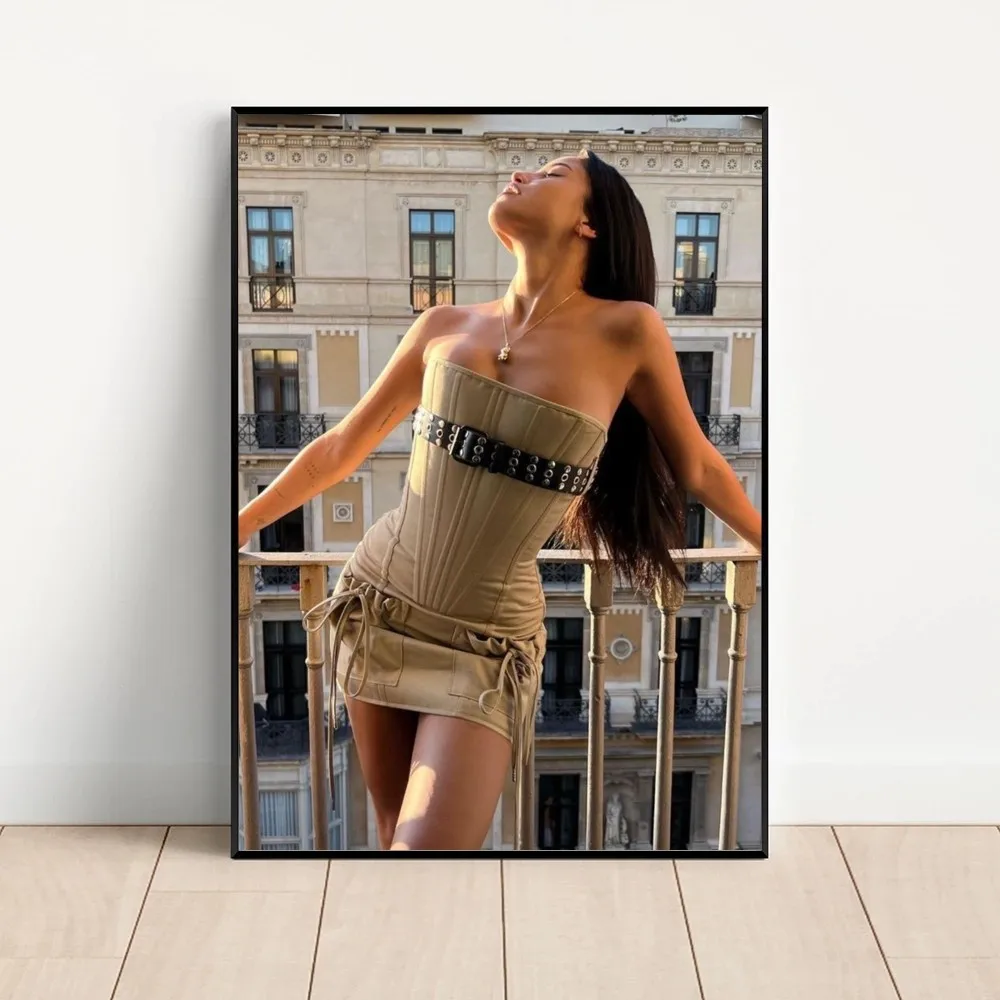 Плакаты Emilia Mernes Mp3 Singer плакаты из крафт-бумаги искусство живопись обучение