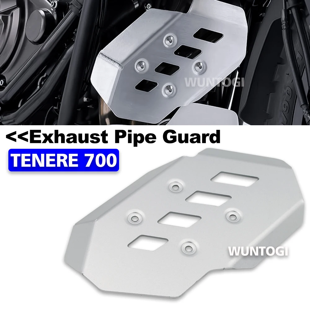 

Tenere 700 Accessories Exhaust Muffler Pipe Heat Shield Cover Guard Exhaust Pipe Guard Fender For Yamaha TENERE 700 T700 T7