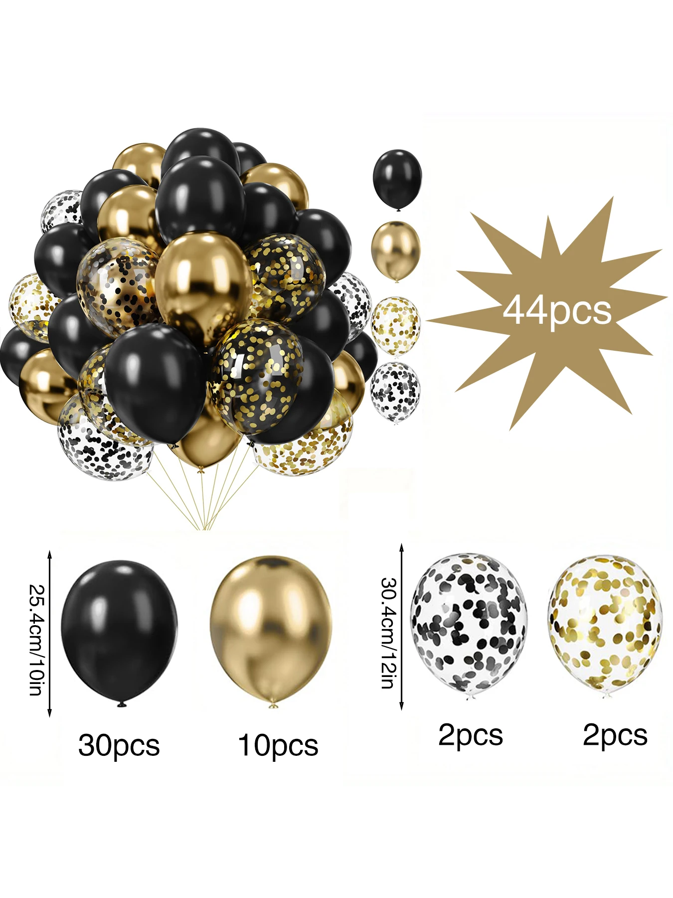 

Набор зеленых шаров 44 шт.