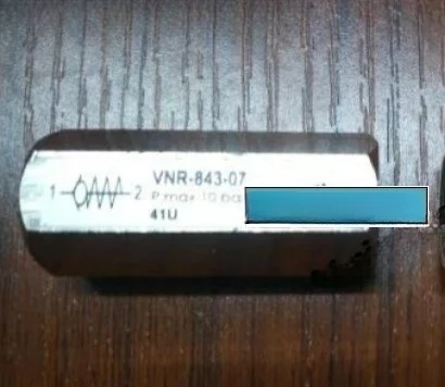 Фото Обратный клапан VNR- 210-1/8 RFU 446-1/4 RFU452-M5 пневматический №1