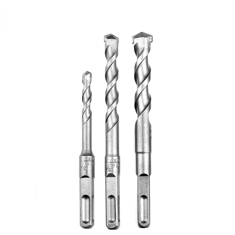 

Square handle electric hammer bit Masonry Drill Bits Tungsten Carbide Tipped Concrete Brick Stone 1pc Power Tool Accessories