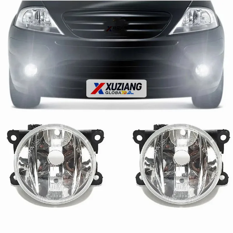 

1 пара левый + правый передний бампер автомобиля противотуманные фары дальнего света с лампочкой 9675450980 9410269911 Для Peugeot 208 2012-2019 гг.