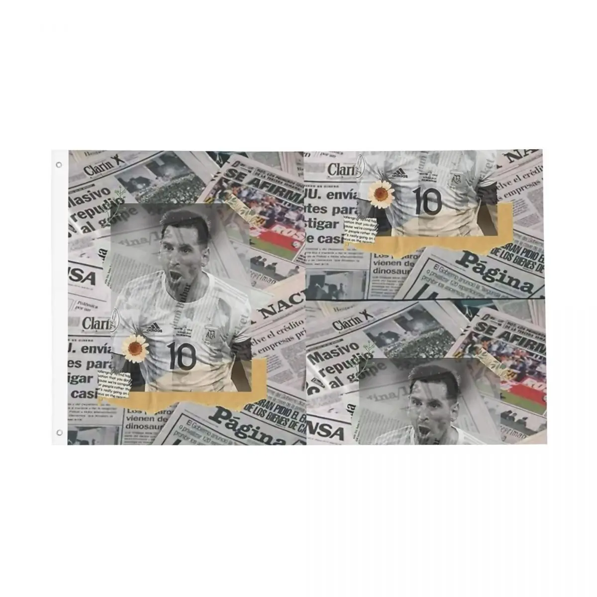 Флаги для футбола Lionel унисекс 90 х150 см