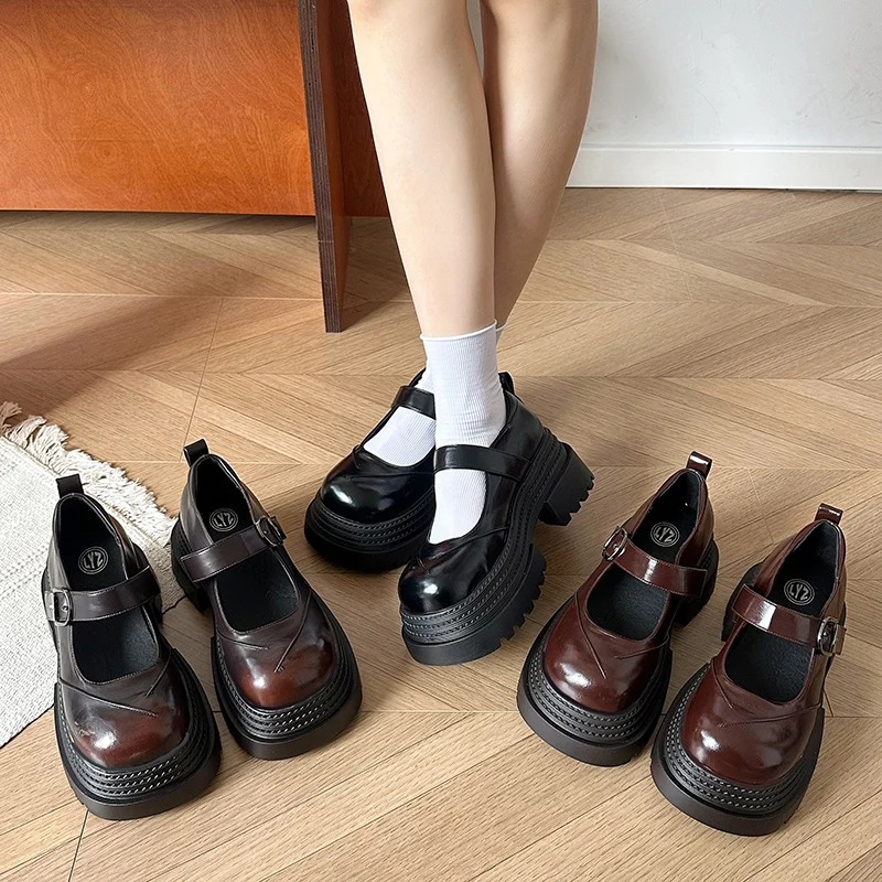 Женские кроссовки модная женская обувь на платформе 2024 новая толстая подошва с