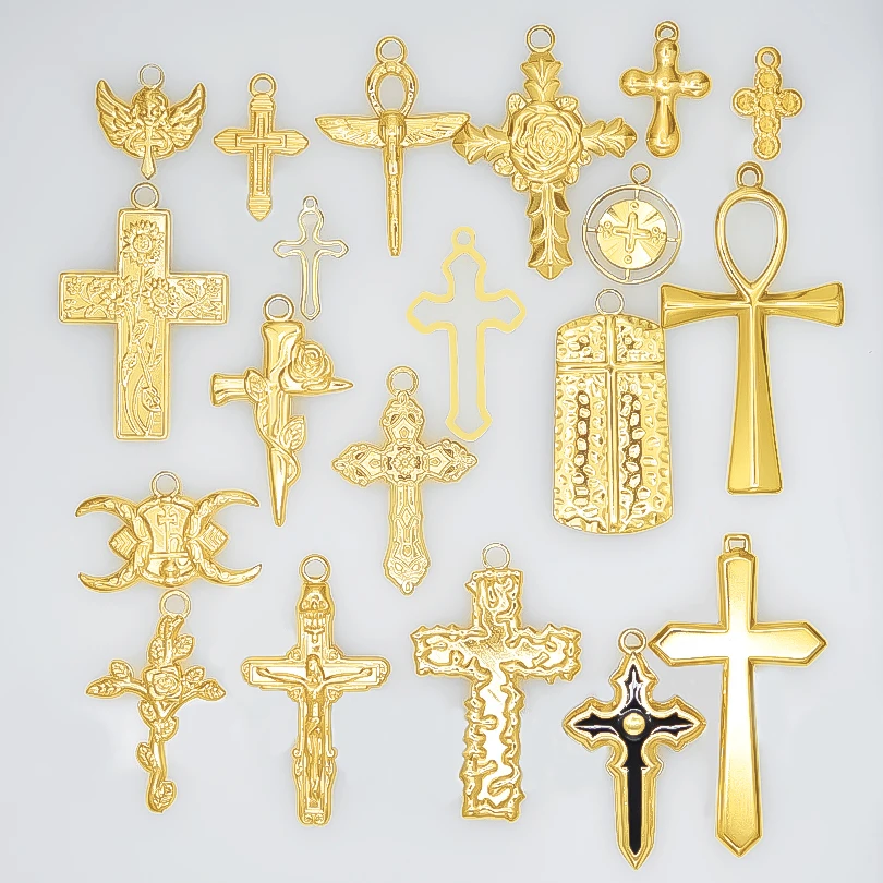 5 шт./партия подвески для украшений из нержавеющей стали