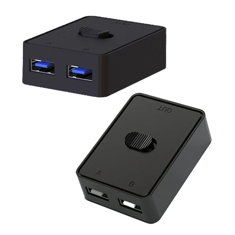 

USB-переключатели общего доступа к принтерам, двунаправленные для компьютеров, клавиатуры, мыши, сканера, Прямая поставка