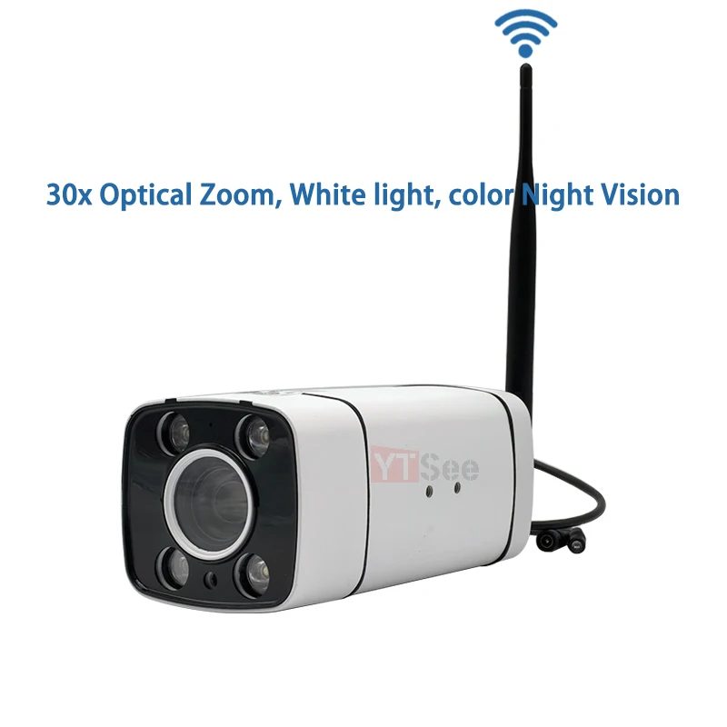 Фото AHD HD 1080P 30x оптический объектив с автофокусом, автомобильная камера, комплект беспроводной передачи, 2,4 ГГц, система безопасности на расстоянии 1,5 км №2