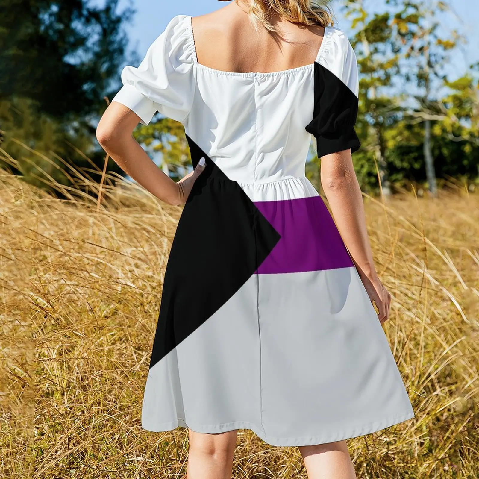 Демисезонное платье без рукавов с изображением демисезонной гордости женские