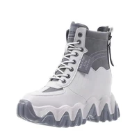 heighten torre shoes female 2022 new round head with high help white shoe with recreational torre female shoes