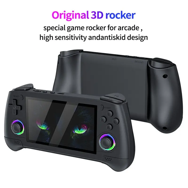 Фото Портативная игровая консоль ABZZ-M30 с 4,3-дюймовым RGB-джойстиком, 3D-геймпадом, поддержкой LINUX и 30 эмуляторов B №4