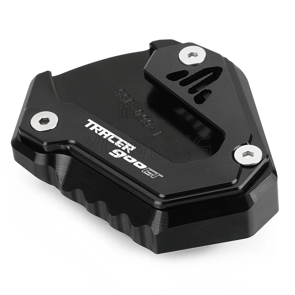 Фото Для мотоциклов YAMAHA TRACER 9 GT 9GT 900 Tracer900 MT09 MT-09 XSR900 GP 2026: Увеличенная опорная площадка для боковой подножки 2013-2025 №5