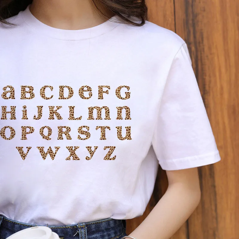 

New T Shirts Women Fashion Graphic Print Love Tshirts Casual Tops Harajuku Tees Female T shirts Clothing Camisas Mujer