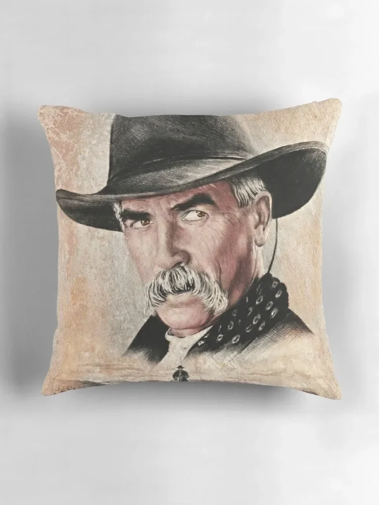 Роскошная декоративная подушка The Lone Rider sepia 2025