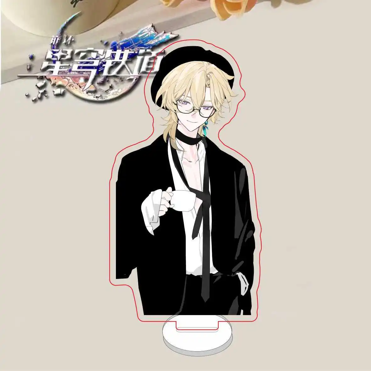 Акриловая подставка Honkai со звездами на железной дороге среднее соотношение цены