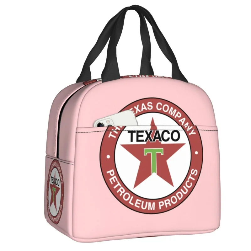 

Изолированная сумка для ланча Texaco для женщин, портативный охладитель, термический Ланч-бокс, уличный походный дорожный пищевой контейнер для пикника, сумки