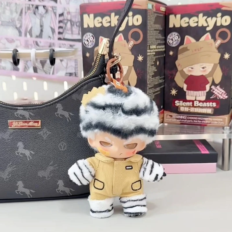 Фото Neekyio Silent Beasts Series Blind Box SJD Mystery Trendy Toy Cute Plush Pendant Surprise Girl Action Figure Doll Ornament Gift №5