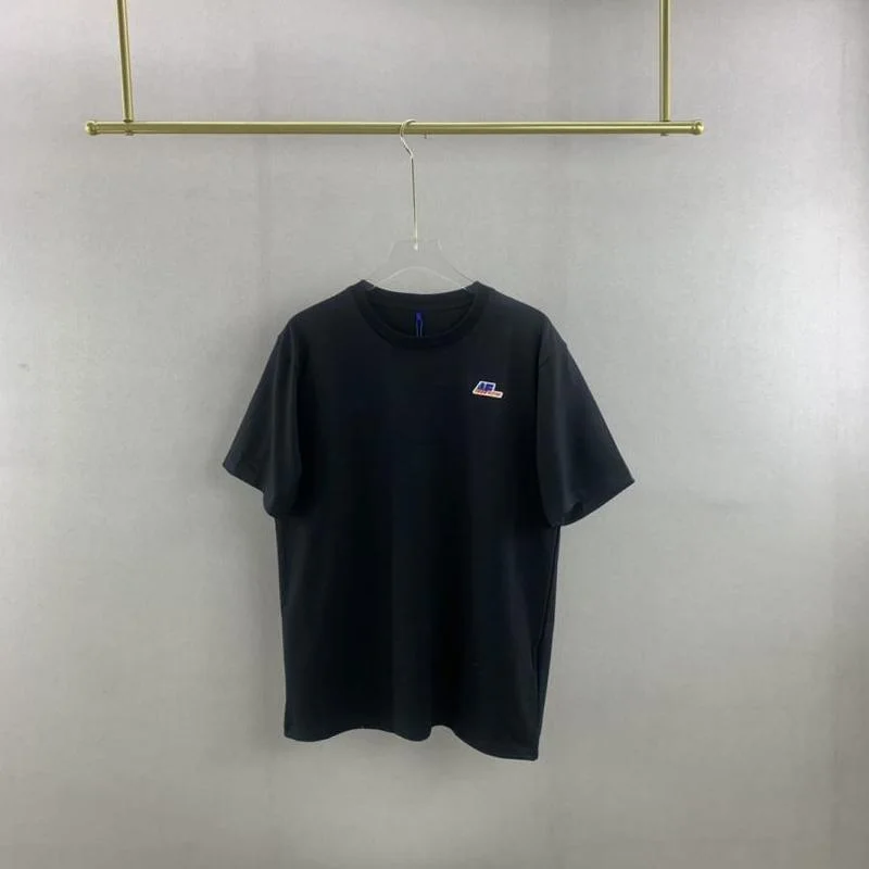 

22SS Basic Style Ound Neck Patch Logo ADER ERROR T Shirt Men Women EU Size 100% Cotton ADER Top Tees Streetwear Summer Hentai