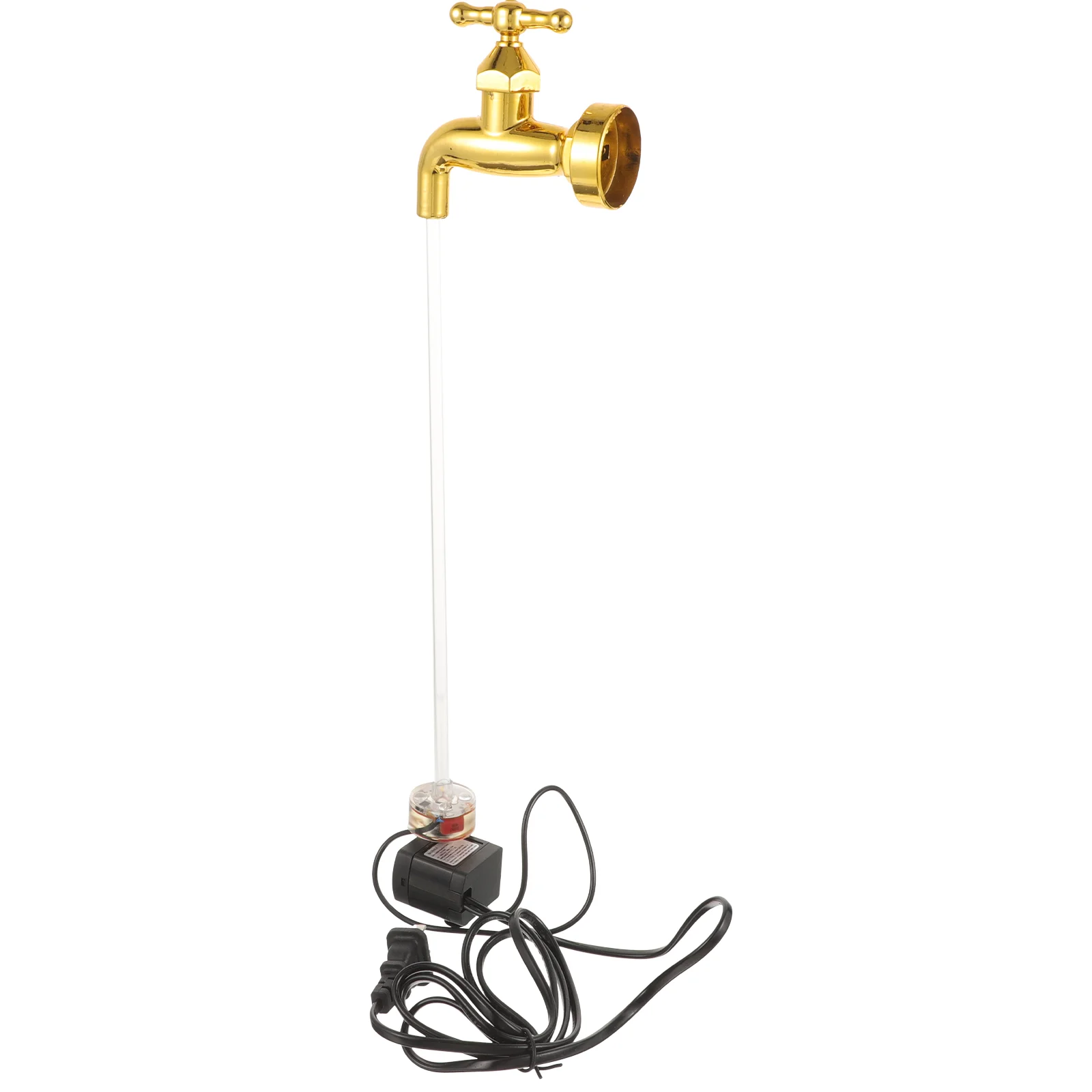 

1 Set of Fountain Floating Tap Decorative Invisible Yard Invisible Fountain