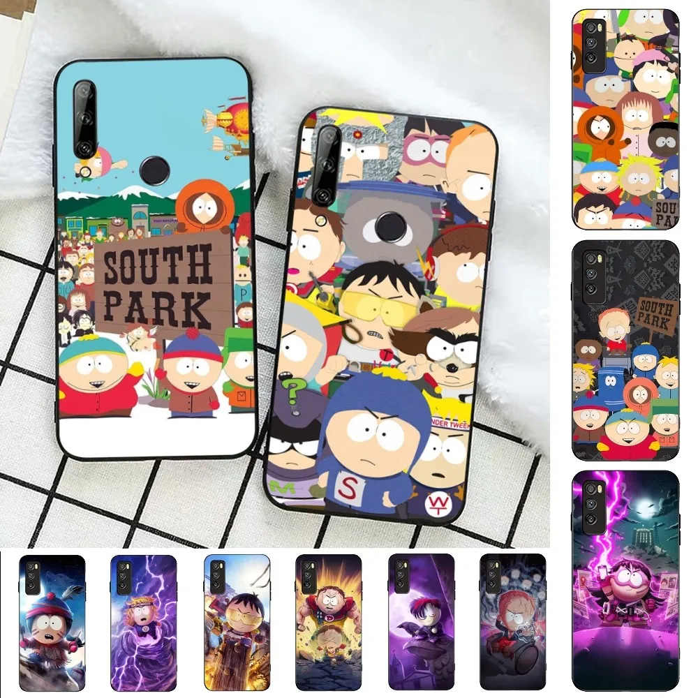 

Funny-S-SouthS-Park-Cute Phone Case For Huawei Honor 10 lite 9 20 7A pro 9X pro 30 pro 50 pro 60 pro 70 pro plus