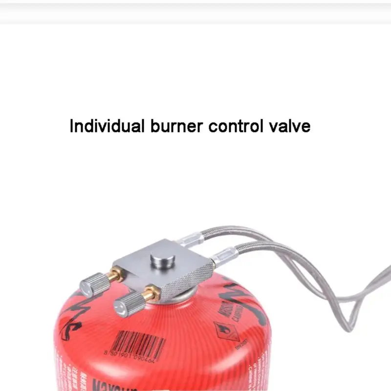 Портативная Газовая Плита Brs-32 С Двойной Головкой Уличная Походная Духовка Из