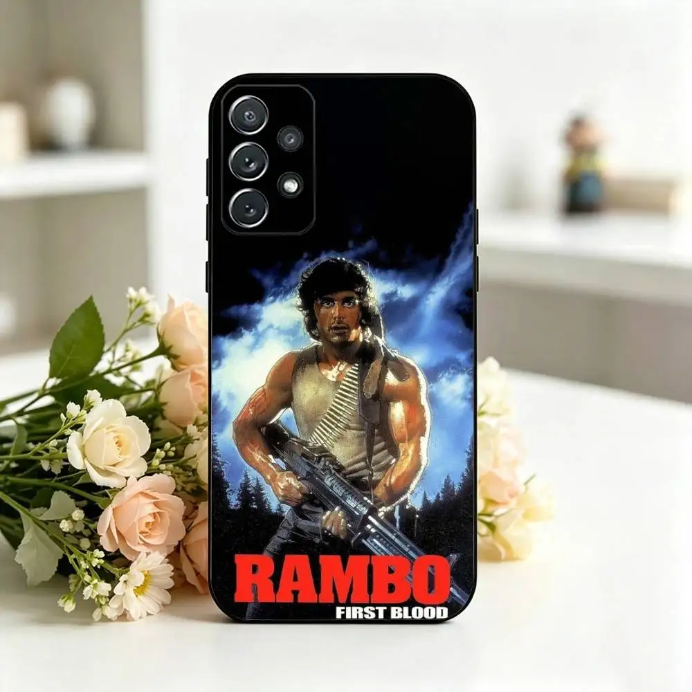 Фото Чехол для телефона First Blood S-Stallone Sly-Y, черный, силиконовый, мягкий, для Samsung S25, S24, S21, S22, S23, S30, Ultra, S20, Plus, FE, Lite. Подарок. №5