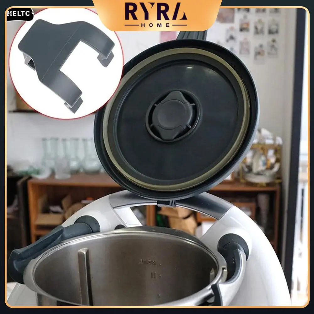 

Kitchen Accessories Pot Cover Clip Non-toxic Monochromatic Pot Lid Clip Holder Lid Buckle Attachment And Of Good Quality. Simple