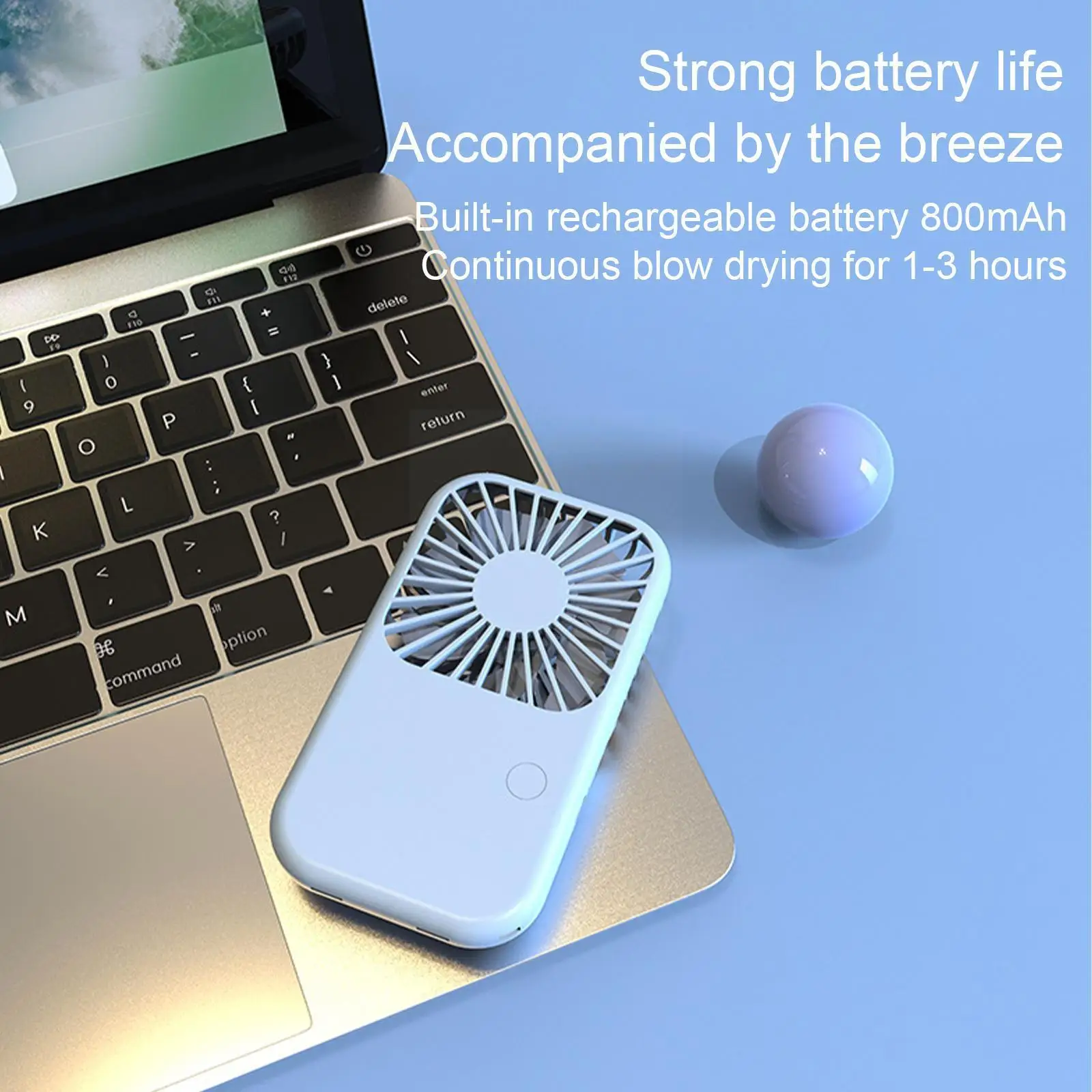 

Portable Mini Pocket Fan Hand Held Travel Cooling USB Fans Mini Rechargeable Outdoors Summer Desktop Cooler Mini Air L2Y2