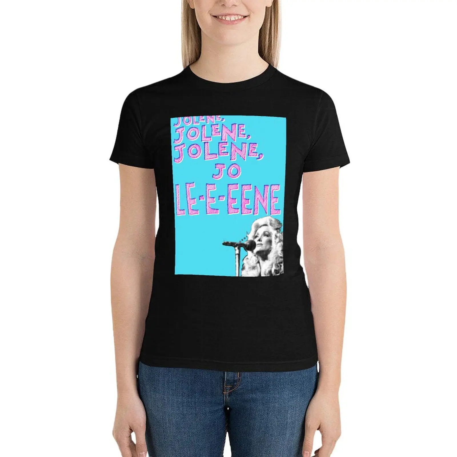 Футболка Dolly Parton Jolene винтажная одежда эстетическая рубашка с животным принтом