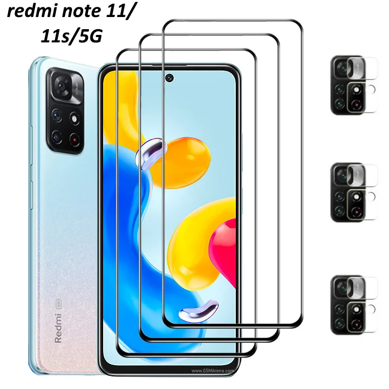 

redmi note11 Película,for xiaomi redmi note 11 screen protector redmi note 11s 5g note11 tempered glass xiomi note 11 phone accessories redmi note 11 s pelicula