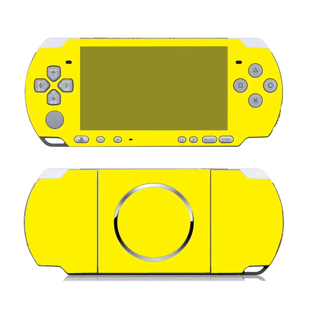 10 чистых однотонных цветных виниловых наклеек Защитная пленка для Sony PSP 3000