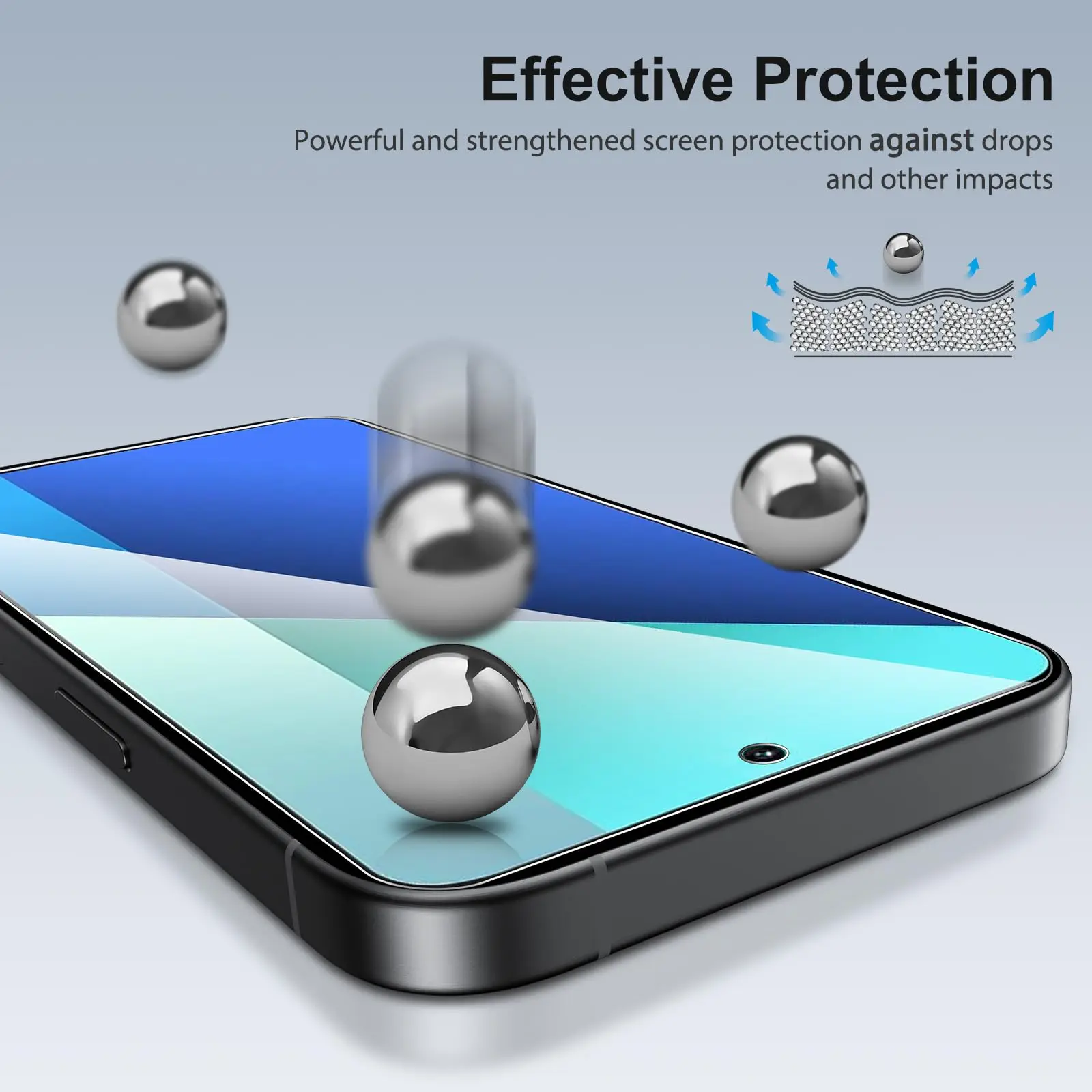 1-4 Защита экрана для Redmi Note 13 Pro 4G 5G Xiaomi закаленное стекло HD Кристалл анти шпион PEEP